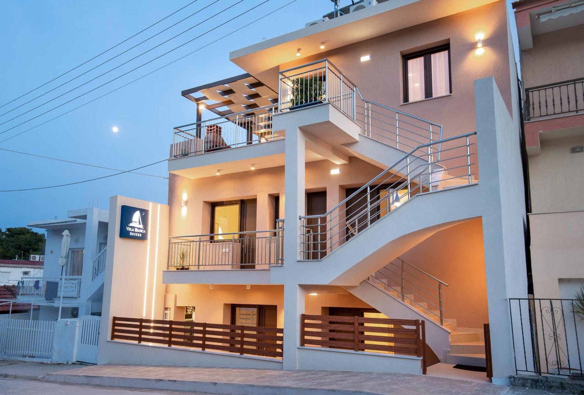 Vela Bianca Suites Limenaria  Extérieur photo