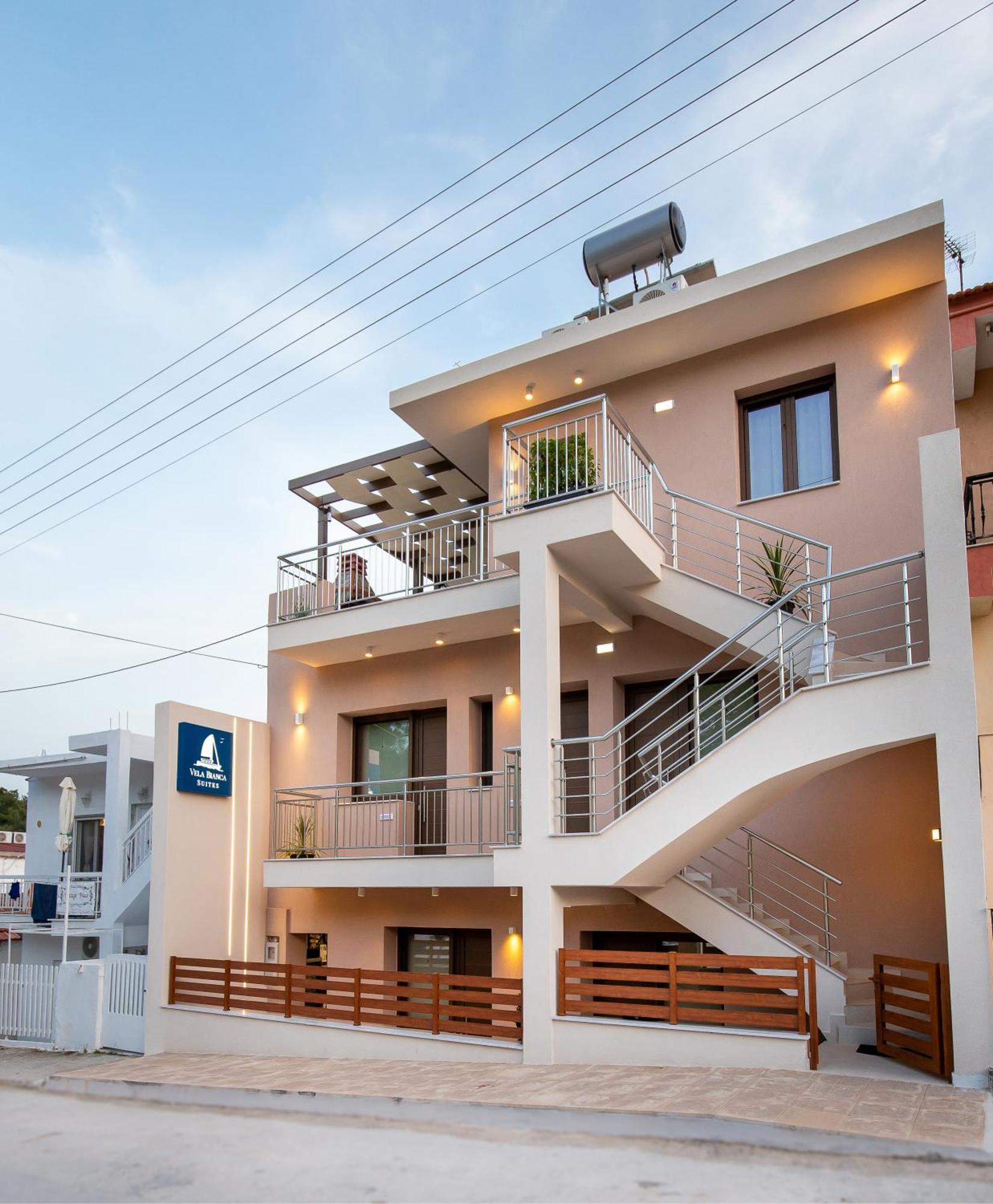 Vela Bianca Suites Limenaria  Extérieur photo