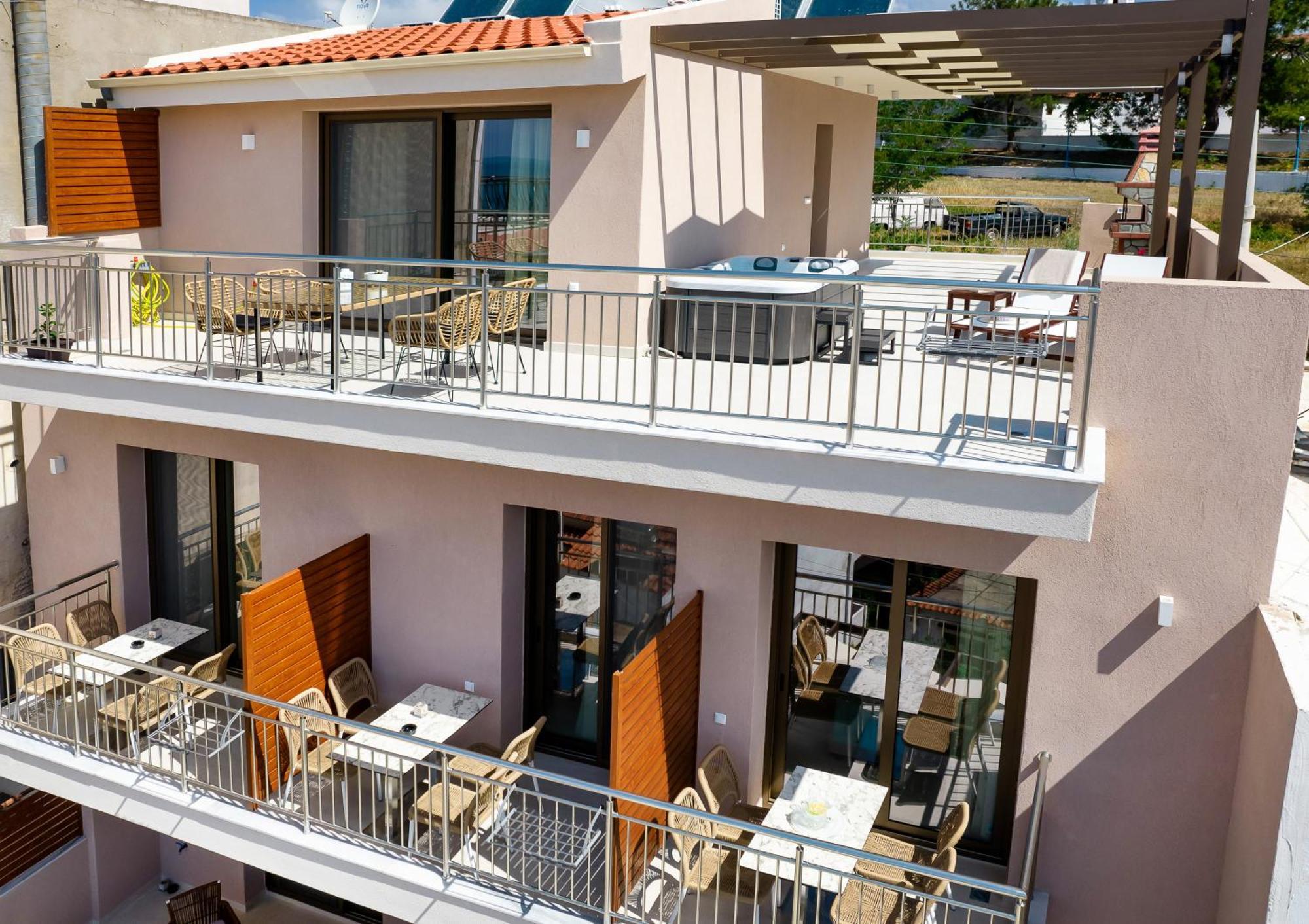 Vela Bianca Suites Limenaria  Extérieur photo