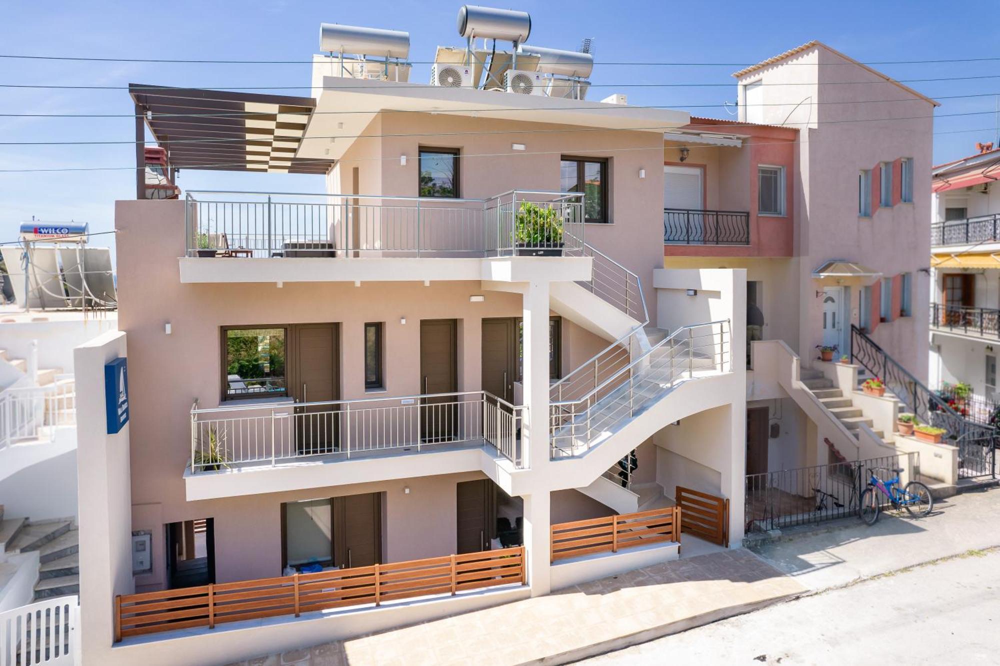 Vela Bianca Suites Limenaria  Extérieur photo