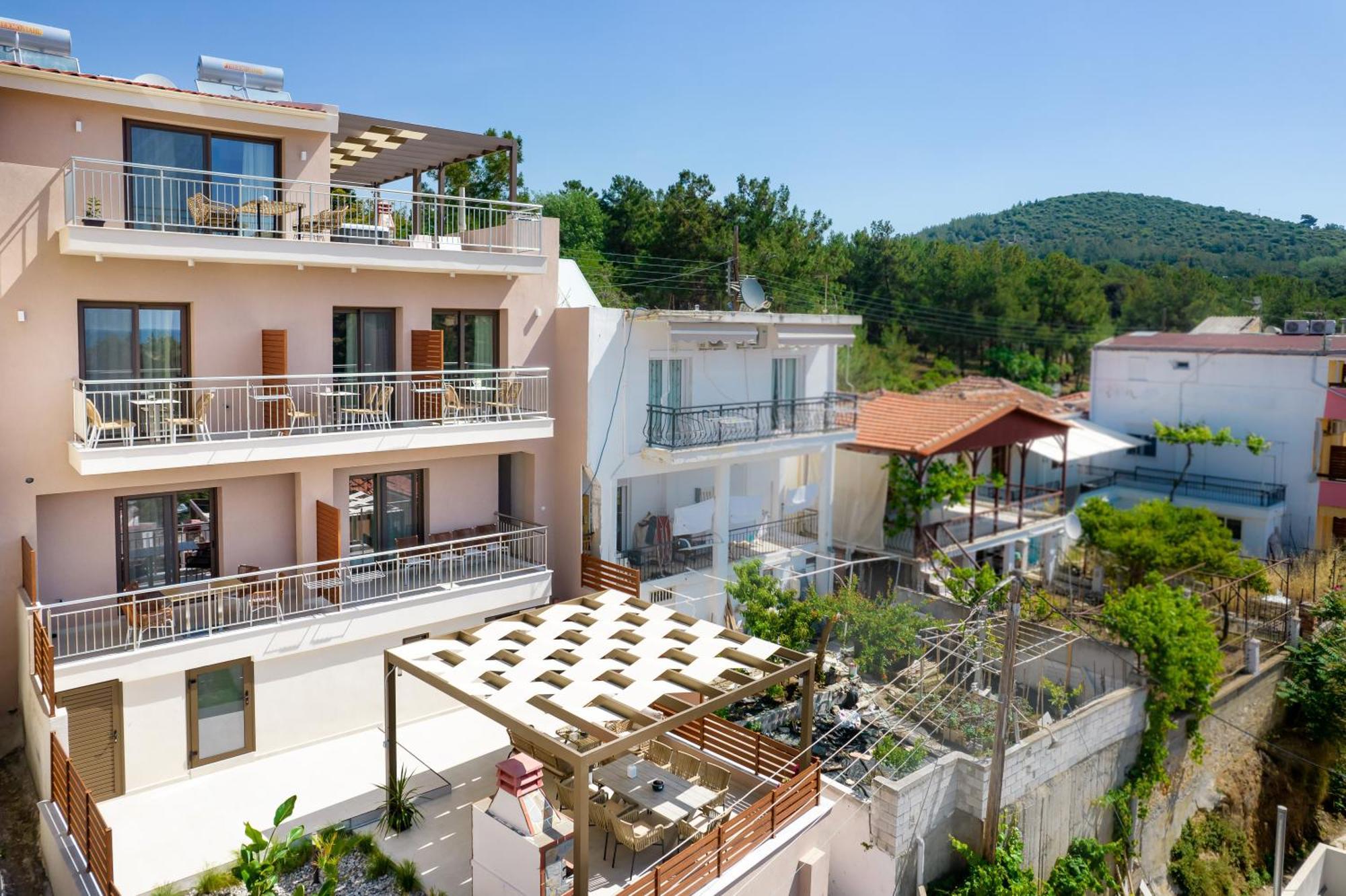 Vela Bianca Suites Limenaria  Extérieur photo